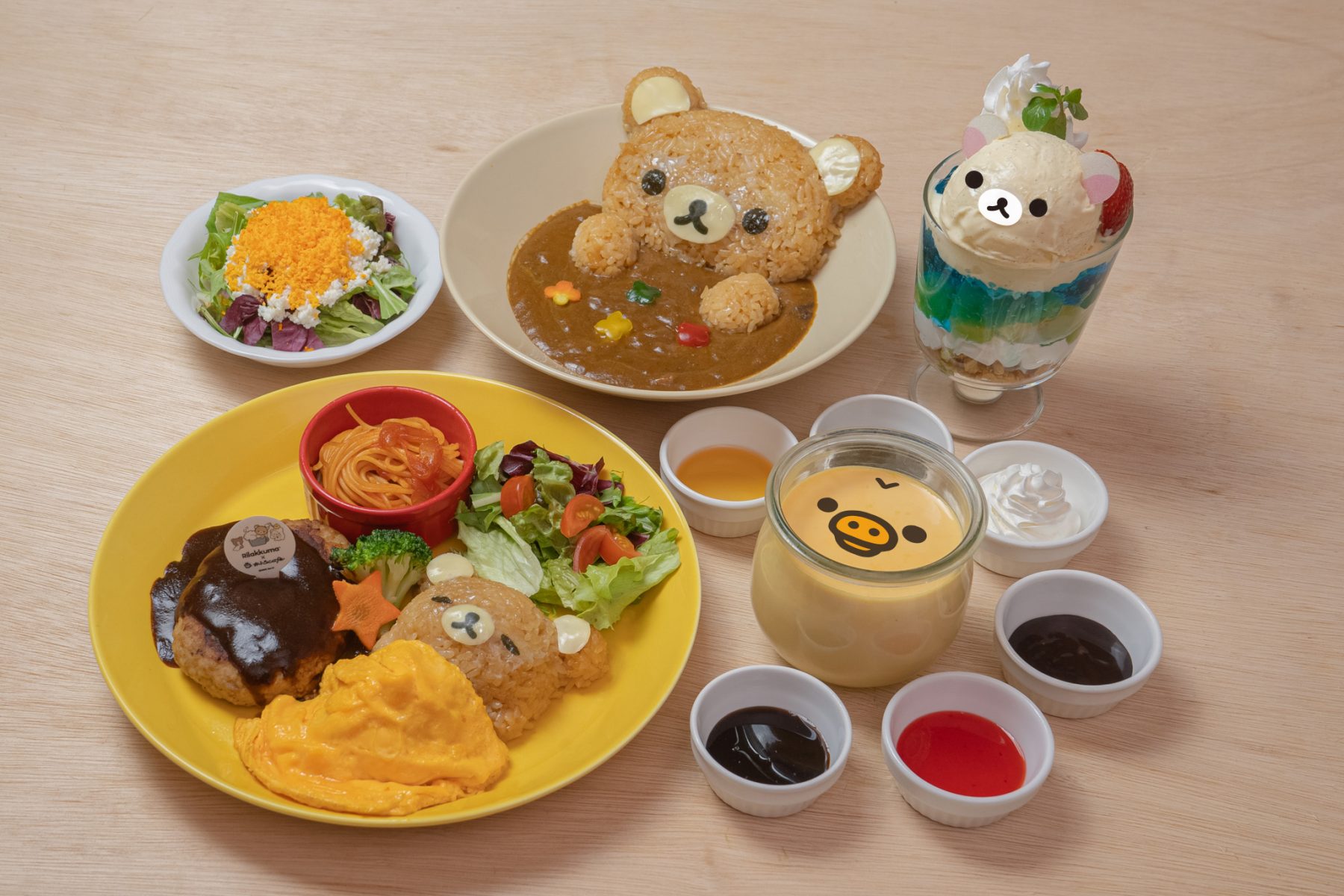 リラックマ × おふろcaféコラボ「おふろあがりのごゆるりタイム」が 1