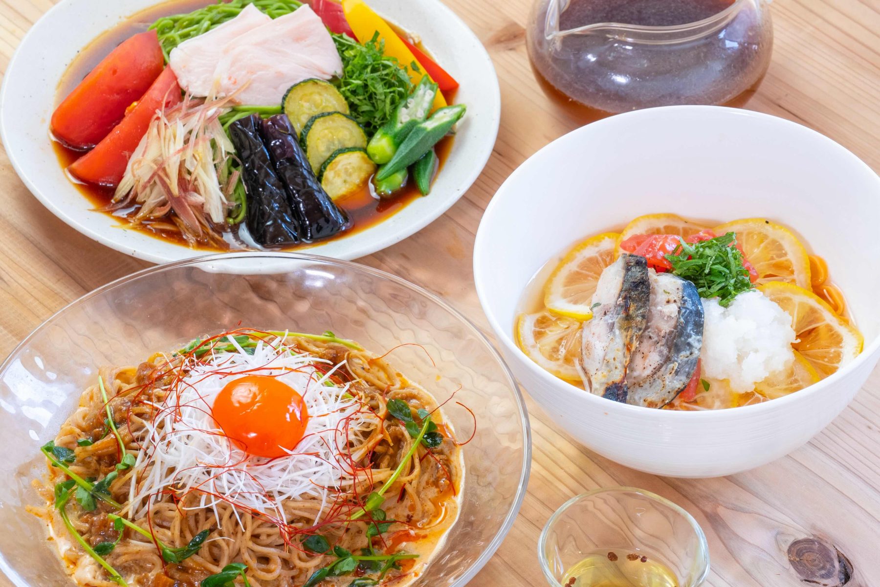 おふろcafé 白寿の湯の「お食事処 俵や」に夏季限定メニューが登場